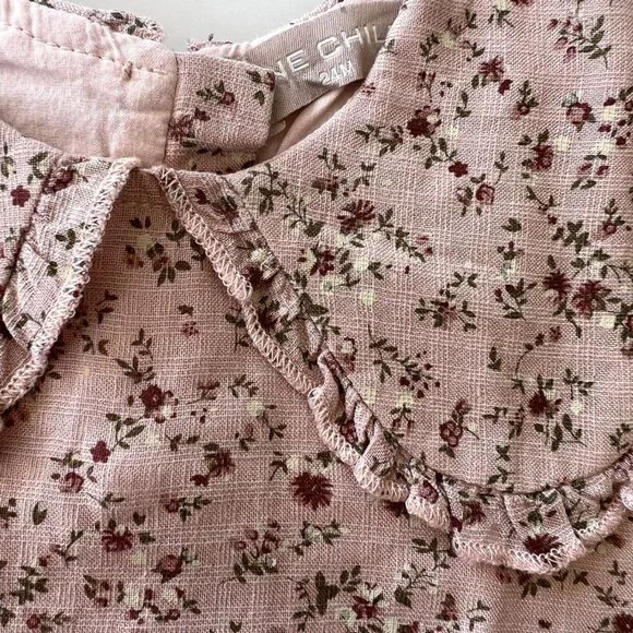 One Child Floral Baby Set